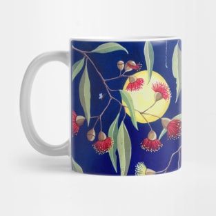 Australian Gum Blossoms in the Moonlight Mug